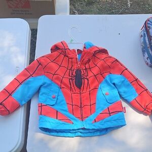 Disney Spiderman Insulated Rain Jacket